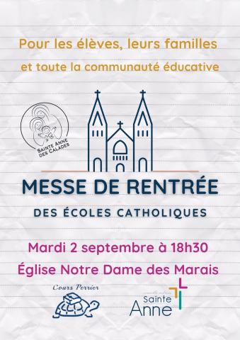 messe de rentree 2025