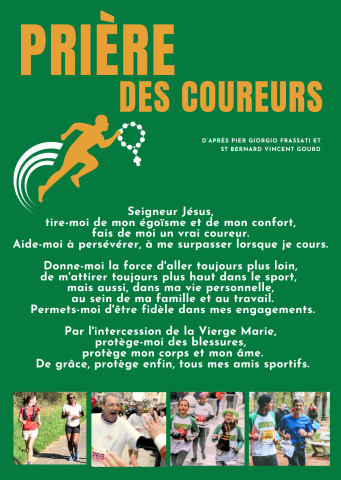 priere des coureurs !