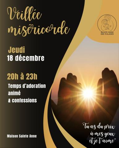 veillee misericorde